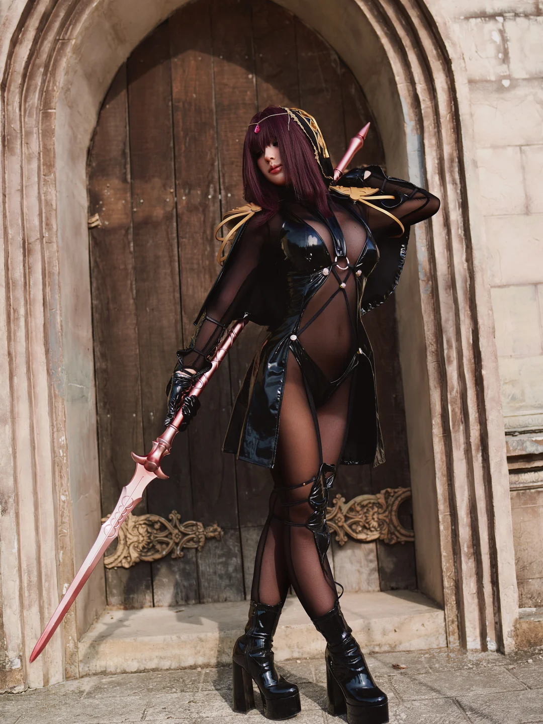 PuyPuy_Chan - No.048 斯卡哈 [180P-1.29GB] tg@simisebaisi 【丝足阁】104.webp